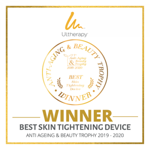Ultherapy Winner Best Skin Tightening Device - Anti-Aging and Beauty Trophy